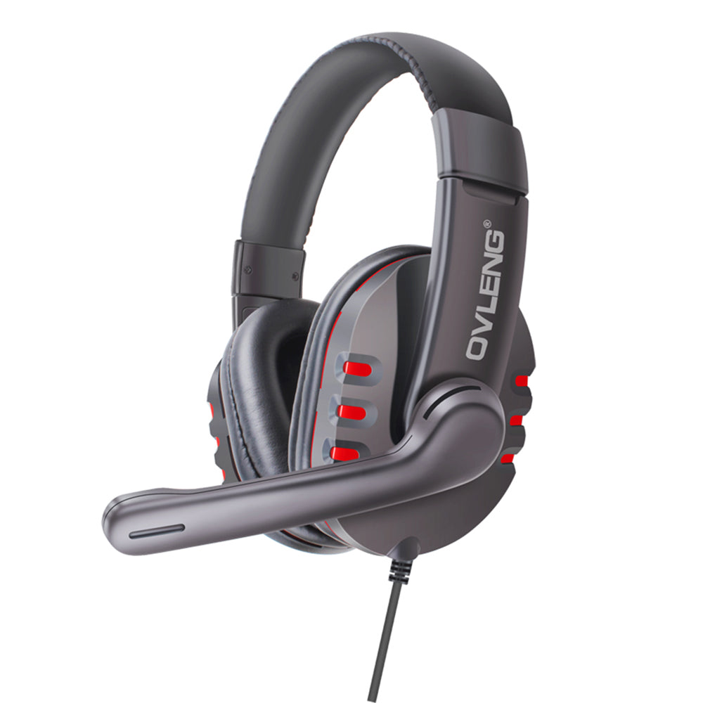 OVLENG Q7 Over-Ear HiFi Sound Gaming Headset Volume Adjustable Function USB Cable Wired Headphone E-Sports Earphone with Microphone OVLENG Q7 Over-Ear HiFi Sound Gaming Headset Volume Adjustable Function USB Cable Wired Headphone E-Sports Earphone with Microphone